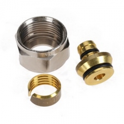 266362-001   Резьбозажимное соединение  flex/pink 20х2,8  (Rehau)